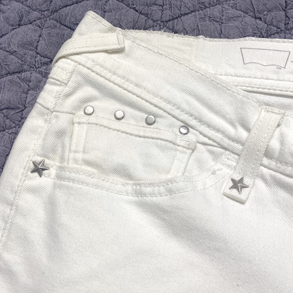 Rare-Vintage Levi’s Boyfriend Skinny Straight Fit Distressed Denim Jeans - Picture 5 of 12